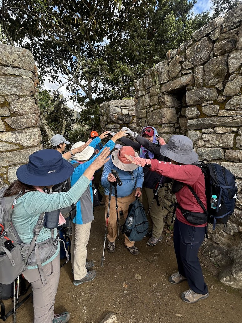 到着をねぎらう