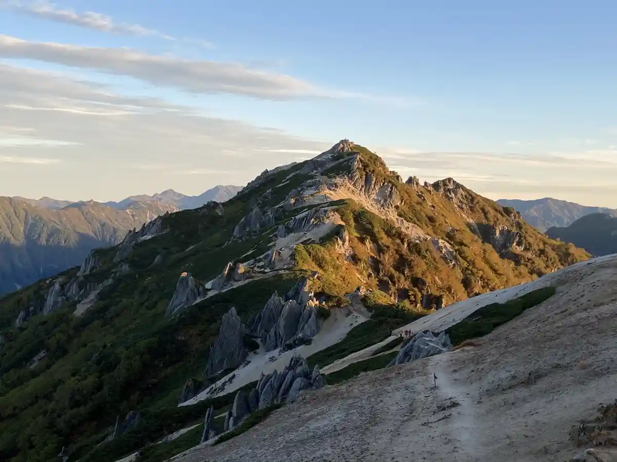 燕岳全景