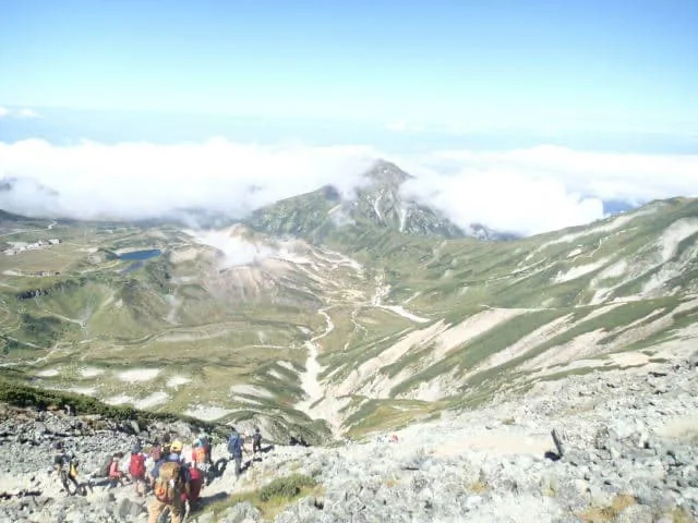 立山三山縦走路２