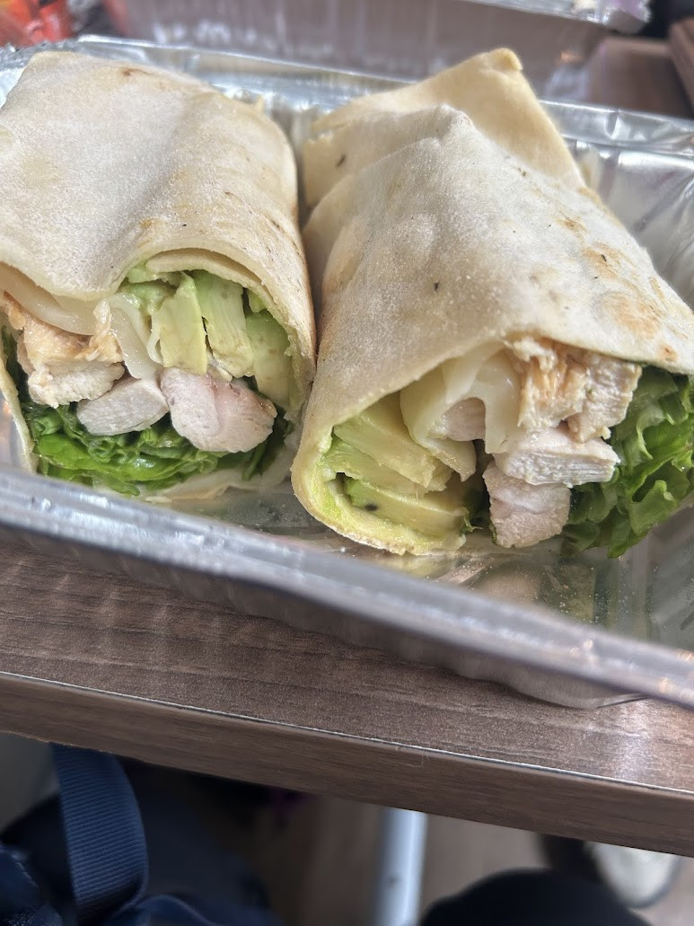 ホテルが用意してくれたランチ