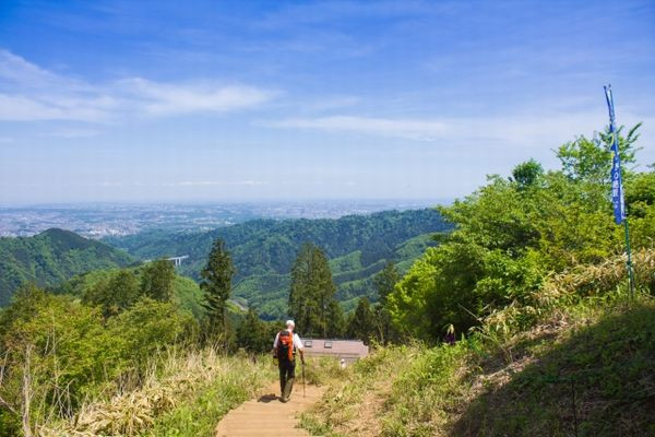 景信山山頂からの展望