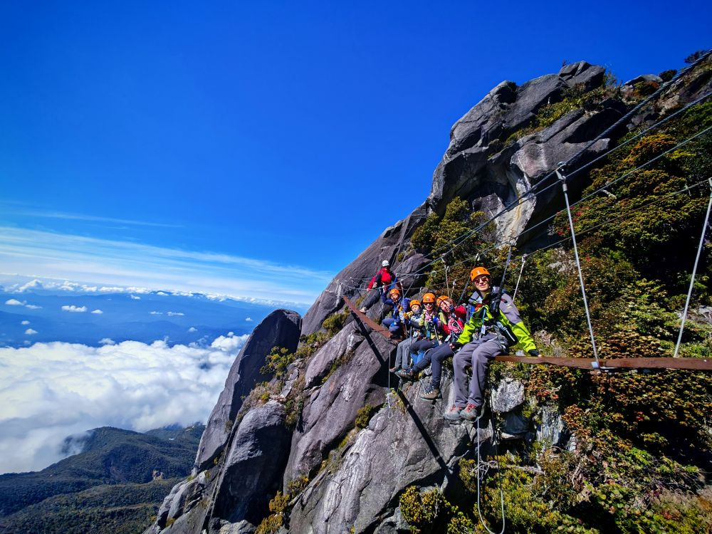キナバル山・ヴィアフィラータ
