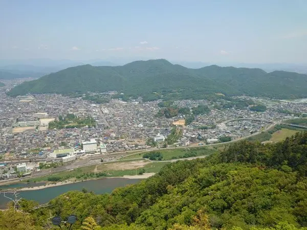 金華山からのパノラマ