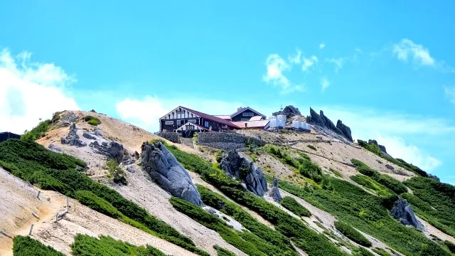 絶景の頂上