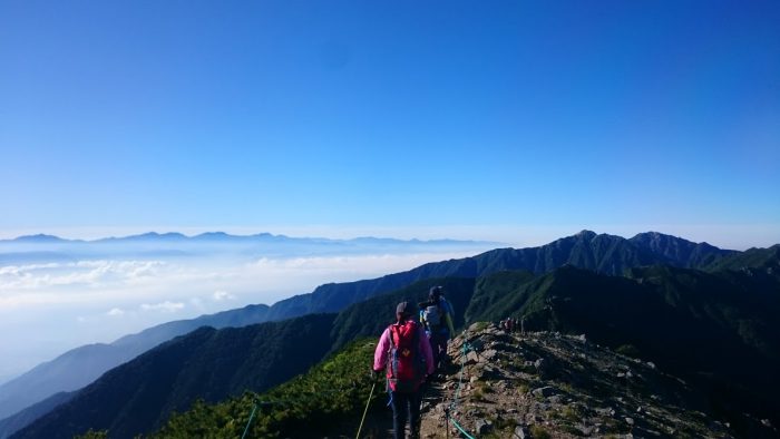 中央アルプス主脈を縦走！ 木曽駒ヶ岳～宝剣岳～空木岳