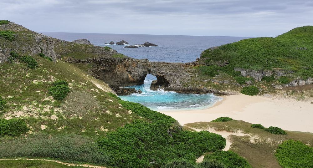 小笠原・南島の扇池