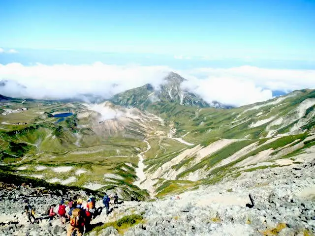 立山三山縦走路
