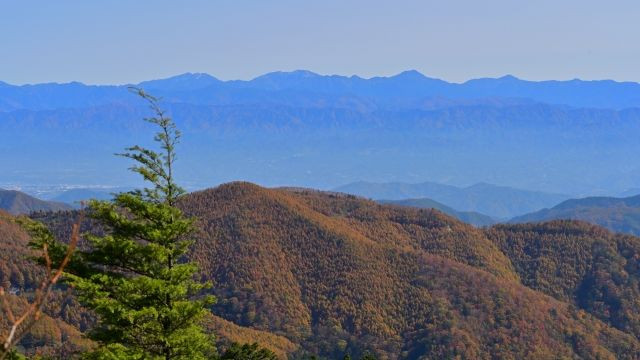 恵那山からの展望