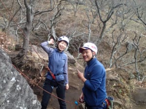 湯河原幕岩クライミング体験講習