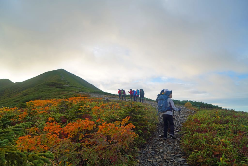 鹿島槍ヶ岳　爺ヶ岳